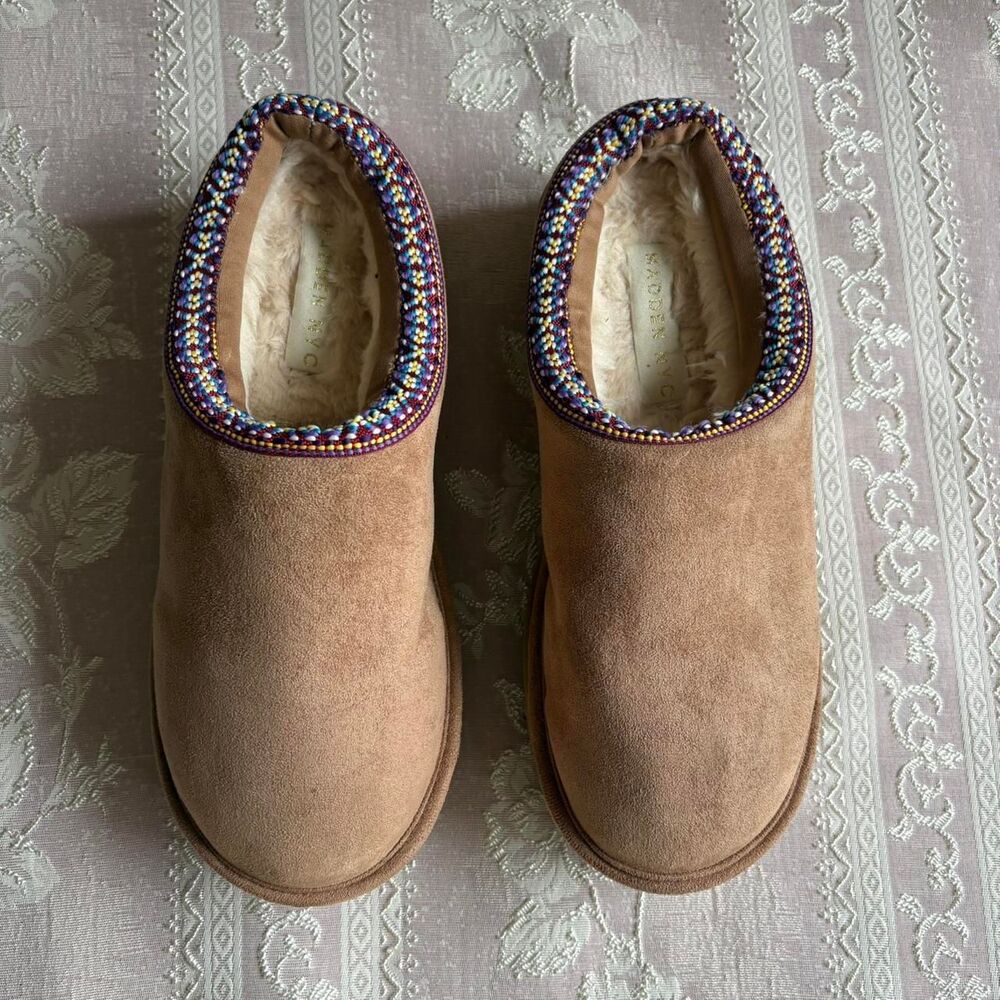 Steve Madden Women's Tan Brown Mules